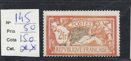 NO 145 TTB COTE 150 - Unused Stamps