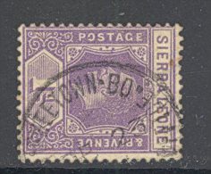 SIERRA LEONE, Postmark ´FREETOWN-BO TEMPORARY POST OFFICE´ On George V Stamp - Sierra Leone (...-1960)