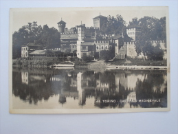 TORINO CASTELLO MEDIOEVALE Anni '40- FP- NON VIAGGIATA (pie2214 - Castello Del Valentino