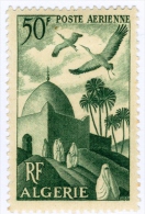 ALGERIA, COLONIA FRANCESE, FRENCH COLONY, POSTA AEREA, AIRMAIL, 1949, FRANCOBOLLO NUOVO (MLH*), Scott C8 - Nuevos