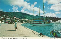 Charlotte Amalia Waterfront  - St. Thomas   Virgin Islands.  A-2968 - Isole Vergini Americane