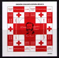 ESPAÑA 2013 - 150 AÑOS DE LA CRUZ ROJA (HENRI DUNANT) EMISION CONJUNTA CON BELGICA - EDIFIL Nº 4828 - Henry Dunant