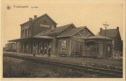 Froidchapelle :  La Gare  (  Station )   -  Carte Carnet - Froidchapelle