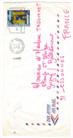 VEND TIMBRE DE NOUVELLE - CALEDONIE N° P.A. 143 , SUR LETTRE !!!! - Storia Postale