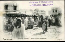 MAROC - CACHET SPECIAL " Colonne D'Occupation / D'OUDJA (MAROC) ", DE OUDJA LE 30/5/1907 - SUP - Brieven En Documenten