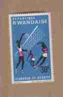 RWANDA.  (Y & T)  1966.    N° 163  * Jeunesse Et Sport  *  30c *  New. - Unused Stamps