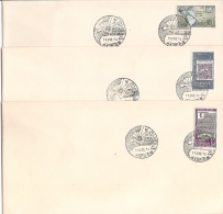 1973-ED. 2164 A 66-SERIE COMPLETA EN SOBRES CON MATASELLOS DEL CONSEJO SUPERIOR GEOGRÁFICO 14.01.74 - Franking Machines (EMA)