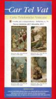 VATICANO - 2011 - Nuovo - Carte Telefoniche Vaticane  - Bollettino Ufficiale N. 70 - Giotto - San Francesco - II Parte - Covers & Documents