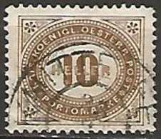 AUTRICHE TAXE N° 28 OBLITERE - Postage Due