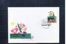 Slowenien / Slovenia 1996   50 Years Of  UNICEF  FDC - Non Classés