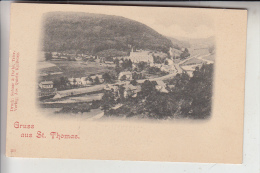 5524 KYLLBURG - SANKT THOMAS, Ortsansicht, Frühe Karte - Ungeteilte Rückseite, Ca. 1900 - Bitburg