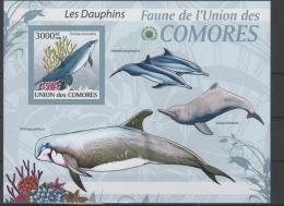 Comoro. Dolphin. 2009. MNH Imper. SS. SCV = ? - Delfines