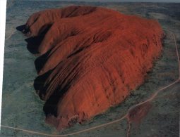 (782) Australia - NT - Uluru Areial View From 1520 Above... - Uluru & The Olgas