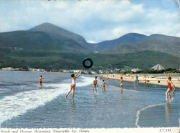 (184) UK - Northern Ireland Co Down - Newcastle Beach And Mourne Mountain - Down