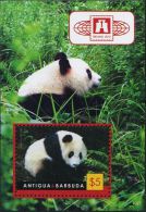 AR0282 Antigua Barbuda 2010 Panda M MNH - Perfins