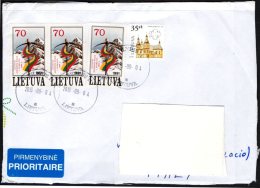 MOUNTAINEERING - LITHUANIA 2013 - MAILED ENVELOPE - LITHUANIAN CLIMBERS COME ON THE EVEREST - Bergsteigen