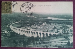 D 18 - Le Viaduc De SAINT SATUR - Vue Prise De SANCERRE .1919. - Saint-Satur
