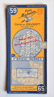 Carte MICHELIN N° 59 : St BRIEUC - RENNES, 1948 - Michelin (guide)