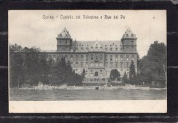 43173     Italia,    Torino -  Castello  Del  Valentino  E  Rive  Del  Po,  NV - Castello Del Valentino