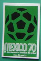 1970 MEXICO WORLD CUP LOGO #19 PANINI FIFA WORLD CUP STORY STICKER SOCCER FUSSBALL FOOTBALL - Edition Anglaise