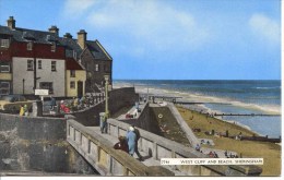 NORFOLK - SHERINGHAM - WEST CLIFF AND BEACH Nf345 - Altri & Non Classificati