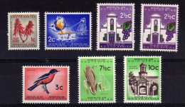 South Africa - 1961/63 - Definitives (Part Set, No Watermark) - MNH - Neufs