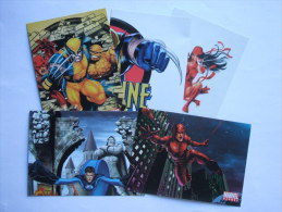 5 STICKERS MARVEL HEROES Héros Ultimate Collection - Aufkleber