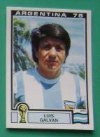 LUIS GALVAN ARGENTINA 1978 #96 PANINI FIFA WORLD CUP STORY STICKER SOCCER FUSSBALL FOOTBALL - Englische Ausgabe