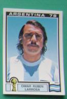 OMAR RUBEN LARROSA ARGENTINA 1978 #102 PANINI FIFA WORLD CUP STORY STICKER SOCCER FUSSBALL FOOTBALL - Edición  Inglesa