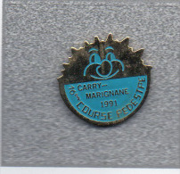 Pin´s  Sport  Athlétisme, CARRY - MARIGNANE  16 ème  Course  Pédestre  En  1991 - Athlétisme