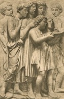 Delcampe - C.P. - Chromo - GRECE - Bas-relief Des Chanteurs De Lucca Delle Robbia - Maison D'Art, Bruxelles -      (3480) - Antike