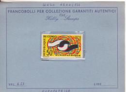 Organizzazioni Internazionali-International Organizations-Europafrica -Congo Francaise-1965-Yvert A.27-New - Europese Instellingen