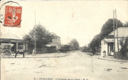 Somme- Chaulnes -L'Avenue De La Gare. - Chaulnes