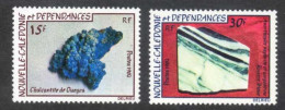 Nelle CALEDONIE : Minéraux - Roches Et Minerais : Chalcantite De Ouegoa,et Anortnosite Nephrite Et Serpentine . - Nuevos