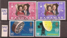 Bahamas   Y/T      332 /  333  +  334 / 335     (O ) - Autres & Non Classés