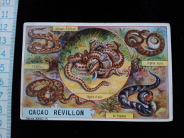 Chromo Chocolat Revillon Serpents - Revillon