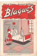 Blagues N°166 Bi-mensuel Du 15 Avril 1961 Dans Ce Numéro: Raymond Quenau - Humor