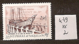 Saint Pierre Et Miquelon 479 ** Côte 2 € - Neufs