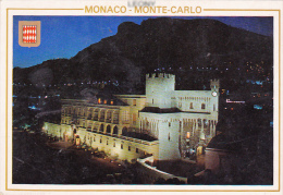 CPM  De MONACO -   Le PALAIS ILLUMINE - N° 401 - édit MOLIPOR - Prince's Palace