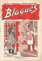 Blagues N°169 Bi-mensuel Du 1er Main 1961 Dans Ce Numéro: Richard Slinda - Humor