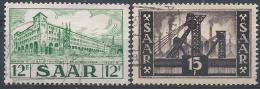 Sarre N° 312-313  Obl. - Used Stamps