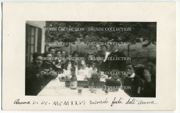 FOTO CARTOLINA FESTA ARMA CARABINIERI ARONA NOVARA ANNO 1926 - Police - Gendarmerie