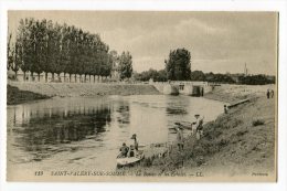 Ref 191 - SAINT-VALERY-sur-SOMME - Le Bassin Et Les écluses (carte Animée) - Saint Valery Sur Somme