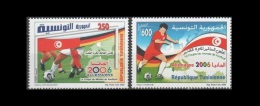 TUNIS TUNISIA FIFA SOCCER FOOTBALL WORLD CUP GERMANY EUROPE 2006 SET FLAGS RARE TUNISIE - 2006 – Germania