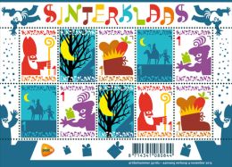 Nederland  2013 Sinterklaas BLOK  Postsfris/neuf/mnh - Neufs