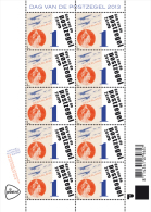 Nederland  2013 Dag Van De Postzegel  National Stampday  Vel/sheetlet  Postfris/mnh - Ongebruikt