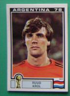 RUUD KROL NETHERLANDS ARGENTINA 1978 #115 PANINI FIFA WORLD CUP STORY STICKER SOCCER FUSSBALL FOOTBALL - Edition Anglaise