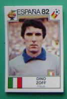DINO ZOFF ITALY SPAIN 1982 #127 PANINI FIFA WORLD CUP STORY STICKER SOCCER FUSSBALL FOOTBALL - Edizione Inglese