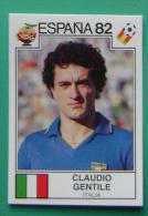 CLAUDIO GENTILE ITALY SPAIN 1982 #128 PANINI FIFA WORLD CUP STORY STICKER SOCCER FUSSBALL FOOTBALL - Edizione Inglese