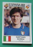 GAETANO SCIREA ITALY SPAIN 1982 #132 PANINI FIFA WORLD CUP STORY STICKER SOCCER FUSSBALL FOOTBALL - Engelse Uitgave